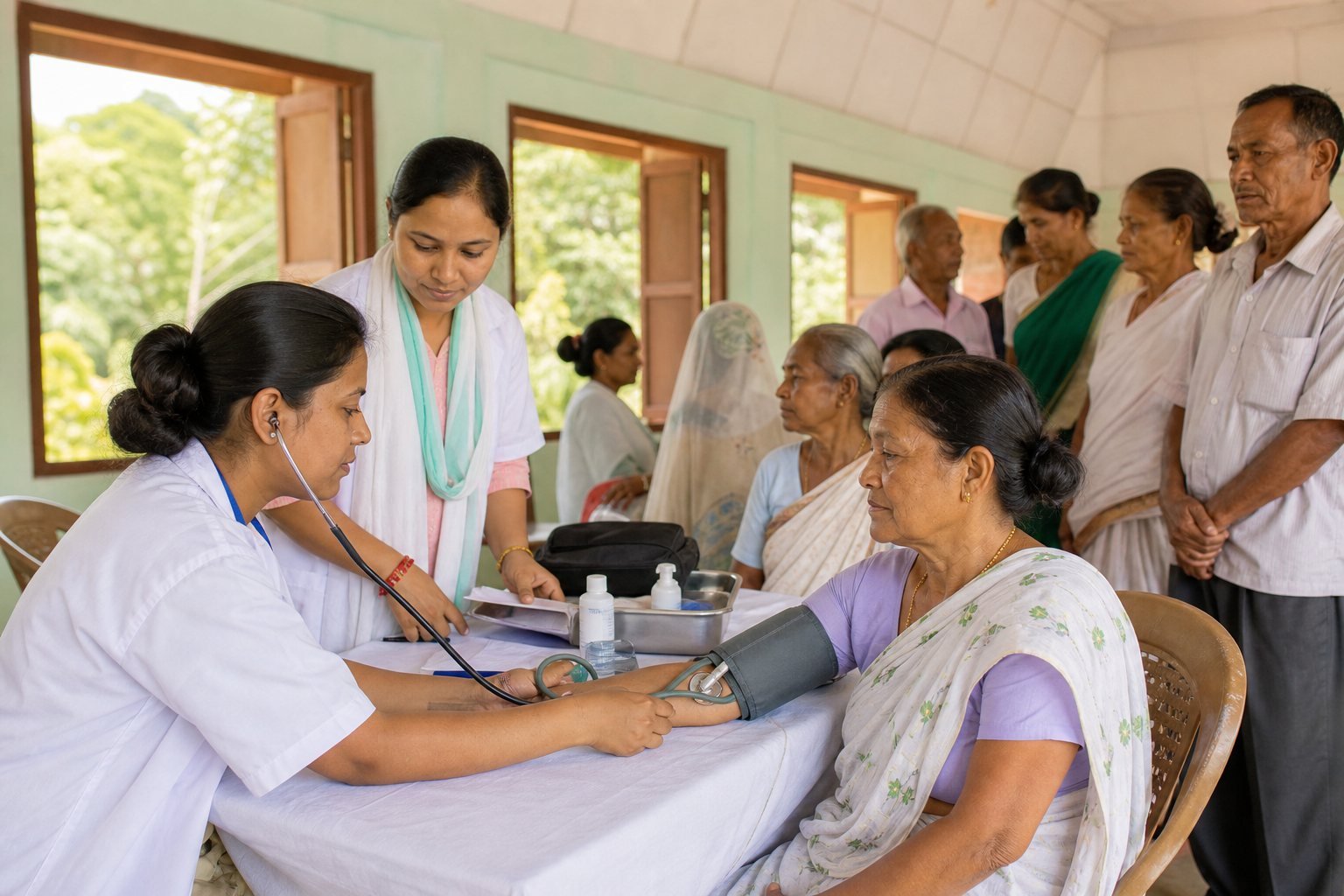Rural Health Awareness & Screening Camp